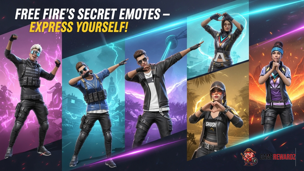 Free Fire&#039;s Secret Emotes – Express Yourself!
